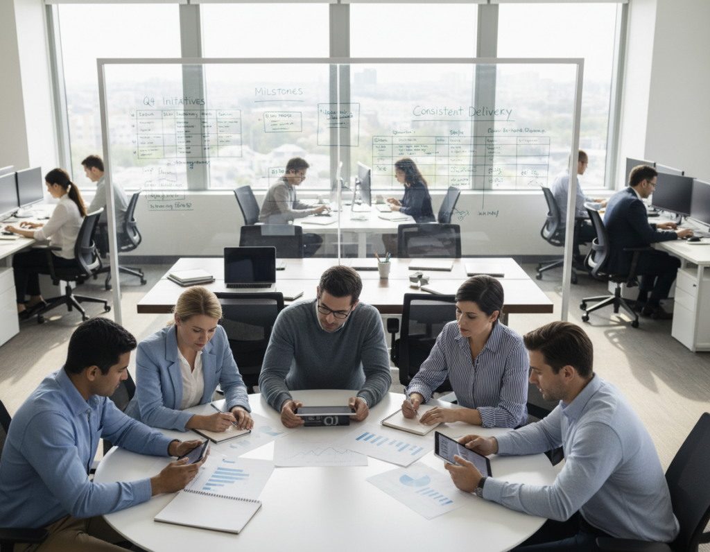 Why Execution Consistency Outperforms Occasional High Effort in Professional Environments